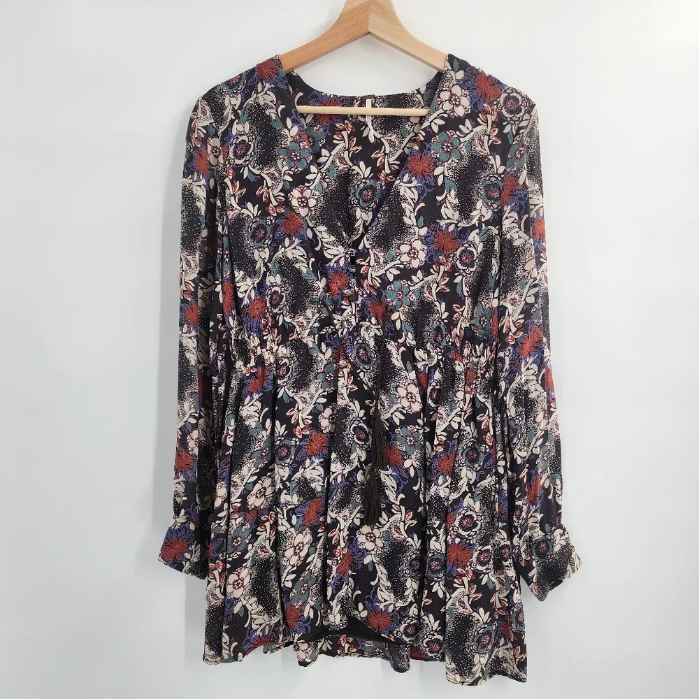 Free People Stealing Fire Mini Dress - Picture 2 of 11